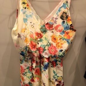 Floral mini dress